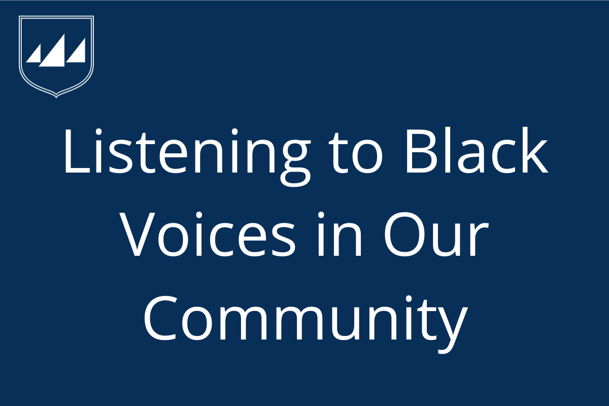 Listening to Black Voices in Our Community